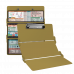 WhiteCoat Clipboard® Trifold - Tactical Brown EMT Edition